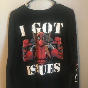 Deadpool "I Got Issues" Shirt